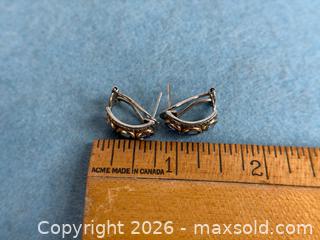 MaxSold Auction: Art Deco Style Sterling Silver Earrings - Hamilton (Ontario, Canada) SELLER MANAGED Estate Sale Online Auction - Gertrude Street