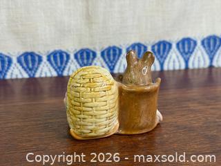 MaxSold Auction: BESWICK - Beatrix Potter Pottery Figurine, Hunca Munca Mouse with Cradle - Hamilton (Ontario, Canada) SELLER MANAGED Estate Sale Online Auction - Gertrude Street