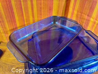 MaxSold Auction: Cobalt Blue Pyrex Baking Dishes - Hamilton (Ontario, Canada) SELLER MANAGED Estate Sale Online Auction - Gertrude Street