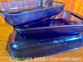MaxSold Auction: Cobalt Blue Pyrex Baking Dishes - Hamilton (Ontario, Canada) SELLER MANAGED Estate Sale Online Auction - Gertrude Street