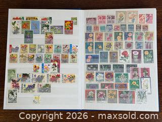 MaxSold Auction: Flowers on Stamps - Album - Hamilton (Ontario, Canada) SELLER MANAGED Estate Sale Online Auction - Gertrude Street