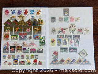 MaxSold Auction: Flowers on Stamps - Album - Hamilton (Ontario, Canada) SELLER MANAGED Estate Sale Online Auction - Gertrude Street