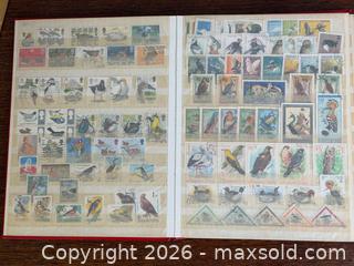 MaxSold Auction: Full Bird Themed Stamp Album - Hamilton (Ontario, Canada) SELLER MANAGED Estate Sale Online Auction - Gertrude Street