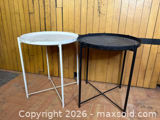 MaxSold Auction: GLADOM - Black + White Tray Tables - Hamilton (Ontario, Canada) SELLER MANAGED Estate Sale Online Auction - Gertrude Street