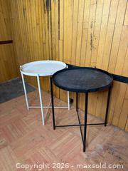 MaxSold Auction: GLADOM - Black + White Tray Tables - Hamilton (Ontario, Canada) SELLER MANAGED Estate Sale Online Auction - Gertrude Street