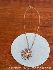 MaxSold Auction: HAGIT GORALI Sterling Silver + Pink PEARL Modernist Pendant Necklace - Hamilton (Ontario, Canada) SELLER MANAGED Estate Sale Online Auction - Gertrude Street