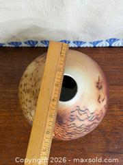 MaxSold Auction: Horsehair Raku Ceramic Vase. - Hamilton (Ontario, Canada) SELLER MANAGED Estate Sale Online Auction - Gertrude Street