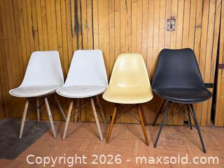 MaxSold Auction: In the Style of EAMES DSW Chairs (x4) - Hamilton (Ontario, Canada) SELLER MANAGED Estate Sale Online Auction - Gertrude Street