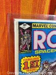 MaxSold Auction: Marvel Comic Key #1 ROM Spaceknight - Hamilton (Ontario, Canada) SELLER MANAGED Estate Sale Online Auction - Gertrude Street