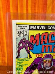 MaxSold Auction: Marvel Comics Machine Man  #1 Key Issue - Hamilton (Ontario, Canada) SELLER MANAGED Estate Sale Online Auction - Gertrude Street