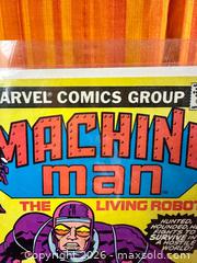 MaxSold Auction: Marvel Comics Machine Man  #1 Key Issue - Hamilton (Ontario, Canada) SELLER MANAGED Estate Sale Online Auction - Gertrude Street