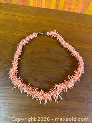 MaxSold Auction: Natural Coral Branch Necklace - Hamilton (Ontario, Canada) SELLER MANAGED Estate Sale Online Auction - Gertrude Street