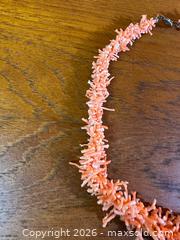 MaxSold Auction: Natural Coral Branch Necklace - Hamilton (Ontario, Canada) SELLER MANAGED Estate Sale Online Auction - Gertrude Street