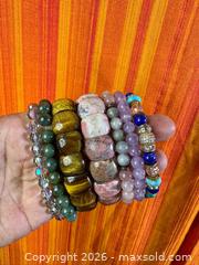 MaxSold Auction: Natural Mineral Stone Bracelets - Hamilton (Ontario, Canada) SELLER MANAGED Estate Sale Online Auction - Gertrude Street