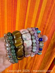 MaxSold Auction: Natural Mineral Stone Bracelets - Hamilton (Ontario, Canada) SELLER MANAGED Estate Sale Online Auction - Gertrude Street