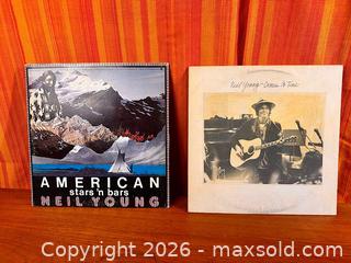 MaxSold Auction: Neil Young Albums x 2 - Hamilton (Ontario, Canada) SELLER MANAGED Estate Sale Online Auction - Gertrude Street