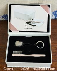 MaxSold Auction: NEW Pandora Jewelry Collectors Cleaning & Storage Kit - With Heart Logo Keychain - Hamilton (Ontario, Canada) SELLER MANAGED Estate Sale Online Auction - Gertrude Street
