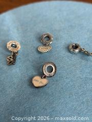 MaxSold Auction: PANDORA Sterling Silver Charms (x4) - A - Hamilton (Ontario, Canada) SELLER MANAGED Estate Sale Online Auction - Gertrude Street