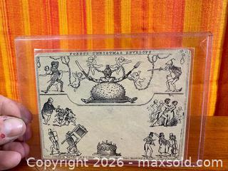 MaxSold Auction:  Rare 1840 Fores's No. 10 'Christmas Envelope' - Hamilton (Ontario, Canada) SELLER MANAGED Estate Sale Online Auction - Gertrude Street