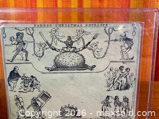 MaxSold Auction:  Rare 1840 Fores's No. 10 'Christmas Envelope' - Hamilton (Ontario, Canada) SELLER MANAGED Estate Sale Online Auction - Gertrude Street