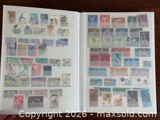 MaxSold Auction: Sport Themed Stamps - Album - Hamilton (Ontario, Canada) SELLER MANAGED Estate Sale Online Auction - Gertrude Street