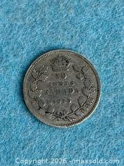 MaxSold Auction:  Sterling Silver Canada 10 Cents - George V Coin - Hamilton (Ontario, Canada) SELLER MANAGED Estate Sale Online Auction - Gertrude Street