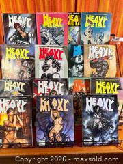 MaxSold Auction: Vintage Heavy Metal Comic Sci-Fi Fantasy Magazines - Hamilton (Ontario, Canada) SELLER MANAGED Estate Sale Online Auction - Gertrude Street