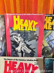 MaxSold Auction: Vintage Heavy Metal Comic Sci-Fi Fantasy Magazines - Hamilton (Ontario, Canada) SELLER MANAGED Estate Sale Online Auction - Gertrude Street