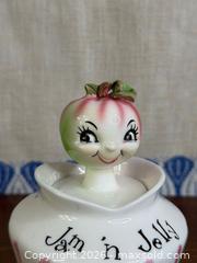 MaxSold Auction: Vintage Lefton Pixieware Jam N Jelly Jar - Hamilton (Ontario, Canada) SELLER MANAGED Estate Sale Online Auction - Gertrude Street