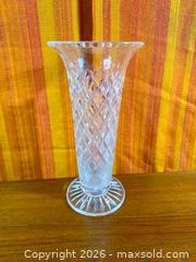 MaxSold Auction: Vintage Stuart Edinburgh Scotland Crystal Vase - Hamilton (Ontario, Canada) SELLER MANAGED Estate Sale Online Auction - Gertrude Street