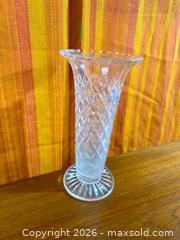 MaxSold Auction: Vintage Stuart Edinburgh Scotland Crystal Vase - Hamilton (Ontario, Canada) SELLER MANAGED Estate Sale Online Auction - Gertrude Street