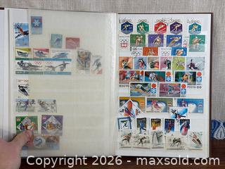 MaxSold Auction: Winter Sports Themed Stamp Album - Hamilton (Ontario, Canada) SELLER MANAGED Estate Sale Online Auction - Gertrude Street