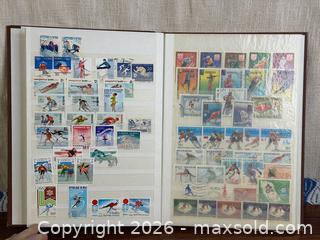 MaxSold Auction: Winter Sports Themed Stamp Album - Hamilton (Ontario, Canada) SELLER MANAGED Estate Sale Online Auction - Gertrude Street