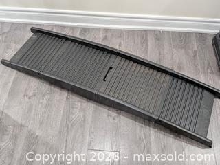 MaxSold Auction: 5' Foldable / Portable Lightweight Pet Ramp for Small / Elderly Dogs & Cats - Cobourg (Ontario, Canada) SELLER MANAGED Moving Online Auction - Burnham Street