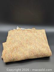 MaxSold Auction: Madras Accessori Italian Made Retro Coloured Throw Blanket with Fringe - Cobourg (Ontario, Canada) SELLER MANAGED Moving Online Auction - Burnham Street