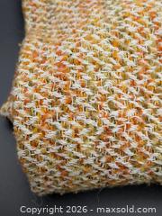 MaxSold Auction: Madras Accessori Italian Made Retro Coloured Throw Blanket with Fringe - Cobourg (Ontario, Canada) SELLER MANAGED Moving Online Auction - Burnham Street