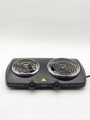 MaxSold Auction: Master Chef Double Burner Countertop Hot Plate - Cobourg (Ontario, Canada) SELLER MANAGED Moving Online Auction - Burnham Street