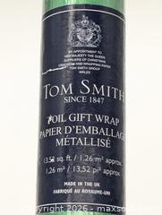 MaxSold Auction: NEW Tom Smith Foil Wrapping Paper with Rainbow Trees - Cobourg (Ontario, Canada) SELLER MANAGED Moving Online Auction - Burnham Street