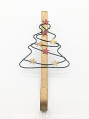 MaxSold Auction: Over-the-Door Wreath Hanger with Wire Christmas / Xmas Tree - Cobourg (Ontario, Canada) SELLER MANAGED Moving Online Auction - Burnham Street