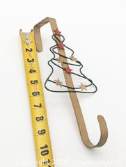 MaxSold Auction: Over-the-Door Wreath Hanger with Wire Christmas / Xmas Tree - Cobourg (Ontario, Canada) SELLER MANAGED Moving Online Auction - Burnham Street