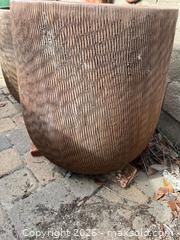 MaxSold Auction: 2 Extra Large Terracotta Planters - Oxnard (California, USA) PARTNER MANAGED Estate Sale Online Auction - West Fifth Street