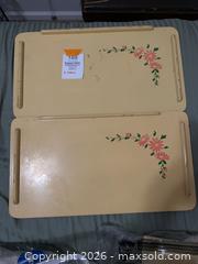 MaxSold Auction: 2 Vintage 40s Golden Rule Line Folding Bed Trays - Oxnard (California, USA) PARTNER MANAGED Estate Sale Online Auction - West Fifth Street