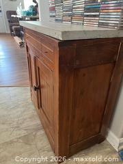 MaxSold Auction: Antique Sideboard with Marble Top - Oxnard (California, USA) PARTNER MANAGED Estate Sale Online Auction - West Fifth Street