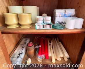 MaxSold Auction: Candles and Holders - Oxnard (California, USA) PARTNER MANAGED Estate Sale Online Auction - West Fifth Street