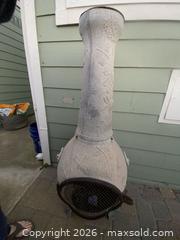 MaxSold Auction: Cast Iron Chiminea Outdoor Fireplace - Oxnard (California, USA) PARTNER MANAGED Estate Sale Online Auction - West Fifth Street