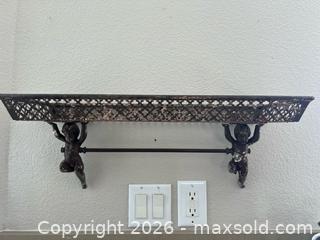 MaxSold Auction: Cherub Metal Shelf - Oxnard (California, USA) PARTNER MANAGED Estate Sale Online Auction - West Fifth Street