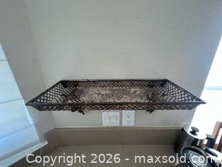 MaxSold Auction: Cherub Metal Shelf - Oxnard (California, USA) PARTNER MANAGED Estate Sale Online Auction - West Fifth Street