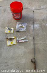 MaxSold Auction: Fishing Pole, Fishing Bait, & 5 Gallon Bucket - Oxnard (California, USA) PARTNER MANAGED Estate Sale Online Auction - West Fifth Street