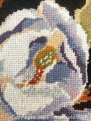 MaxSold Auction: Handmade Floral Needlepoint - Oxnard (California, USA) PARTNER MANAGED Estate Sale Online Auction - West Fifth Street