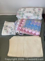 MaxSold Auction: Handmade Quilts & Embossed Blanket - Oxnard (California, USA) PARTNER MANAGED Estate Sale Online Auction - West Fifth Street
